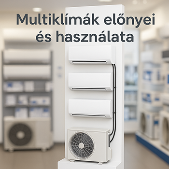 Multiklímák előnyei és használata